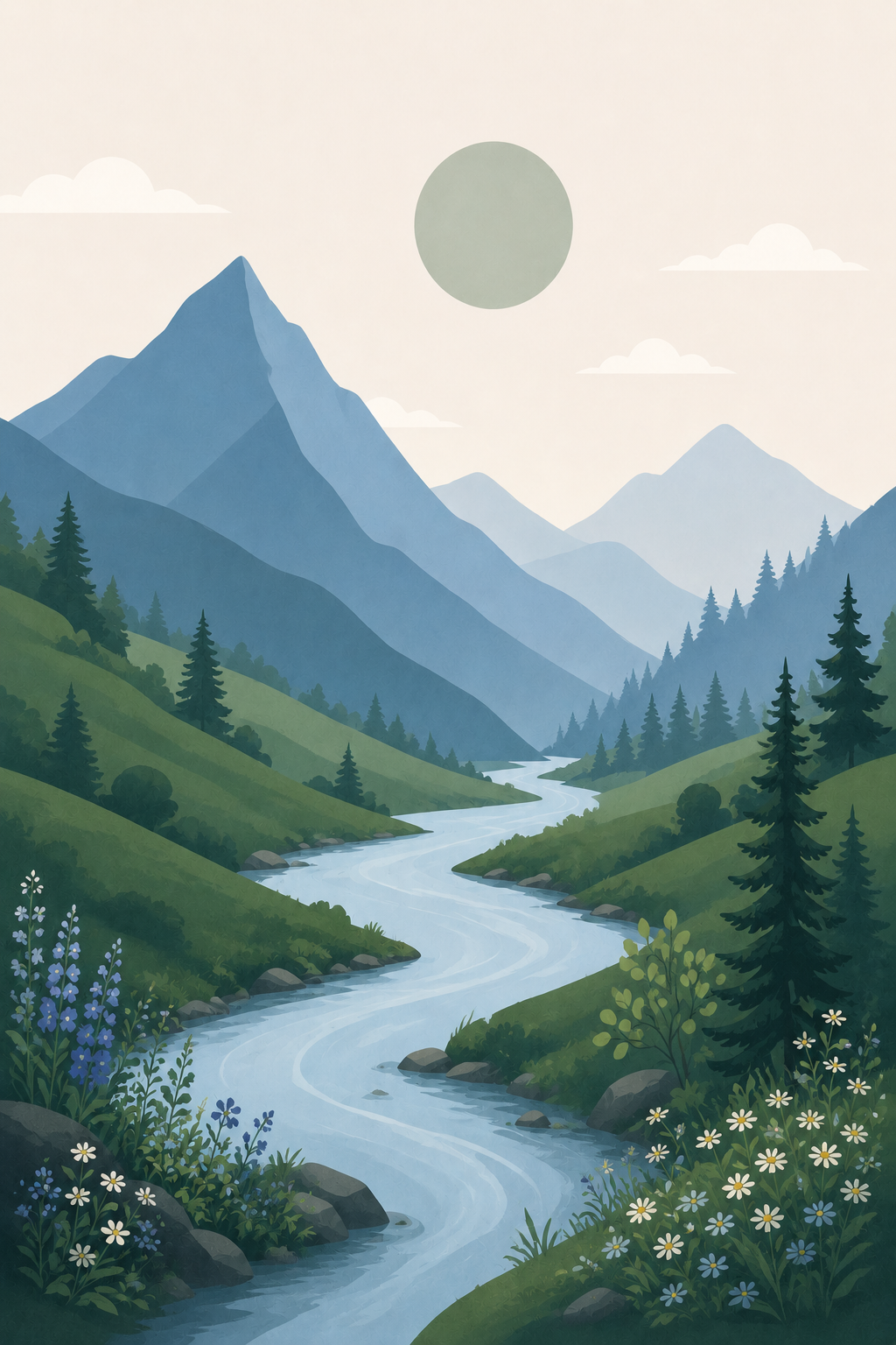 Where the River Sings to the Mountains