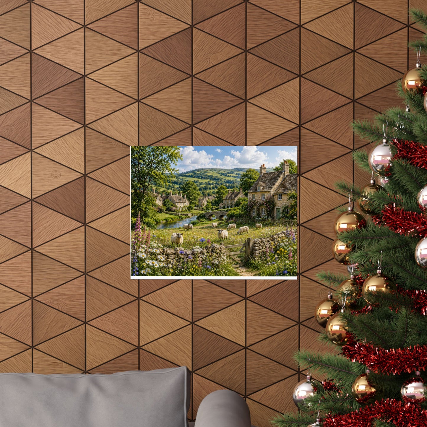 “Countryside Calm” poster