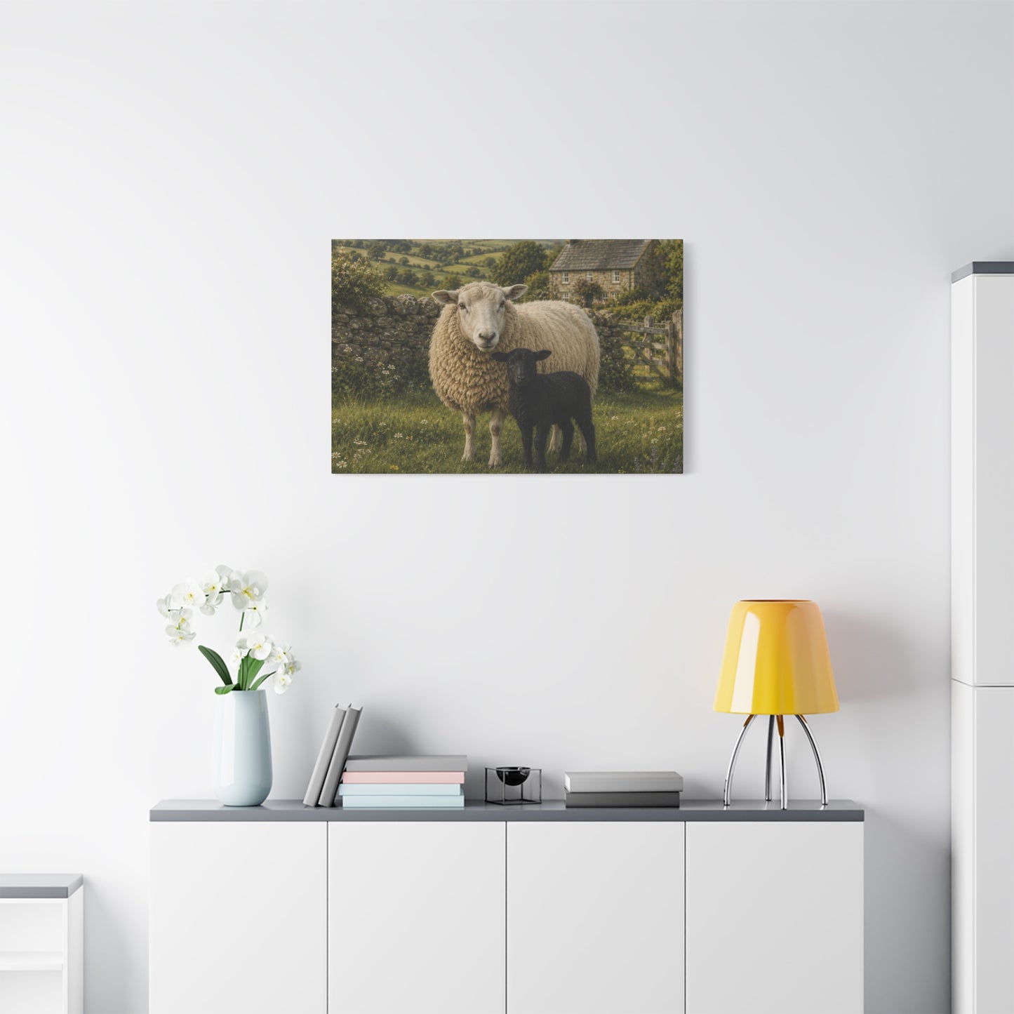 “Mother’s Meadow: Black Lamb in the English Countryside”