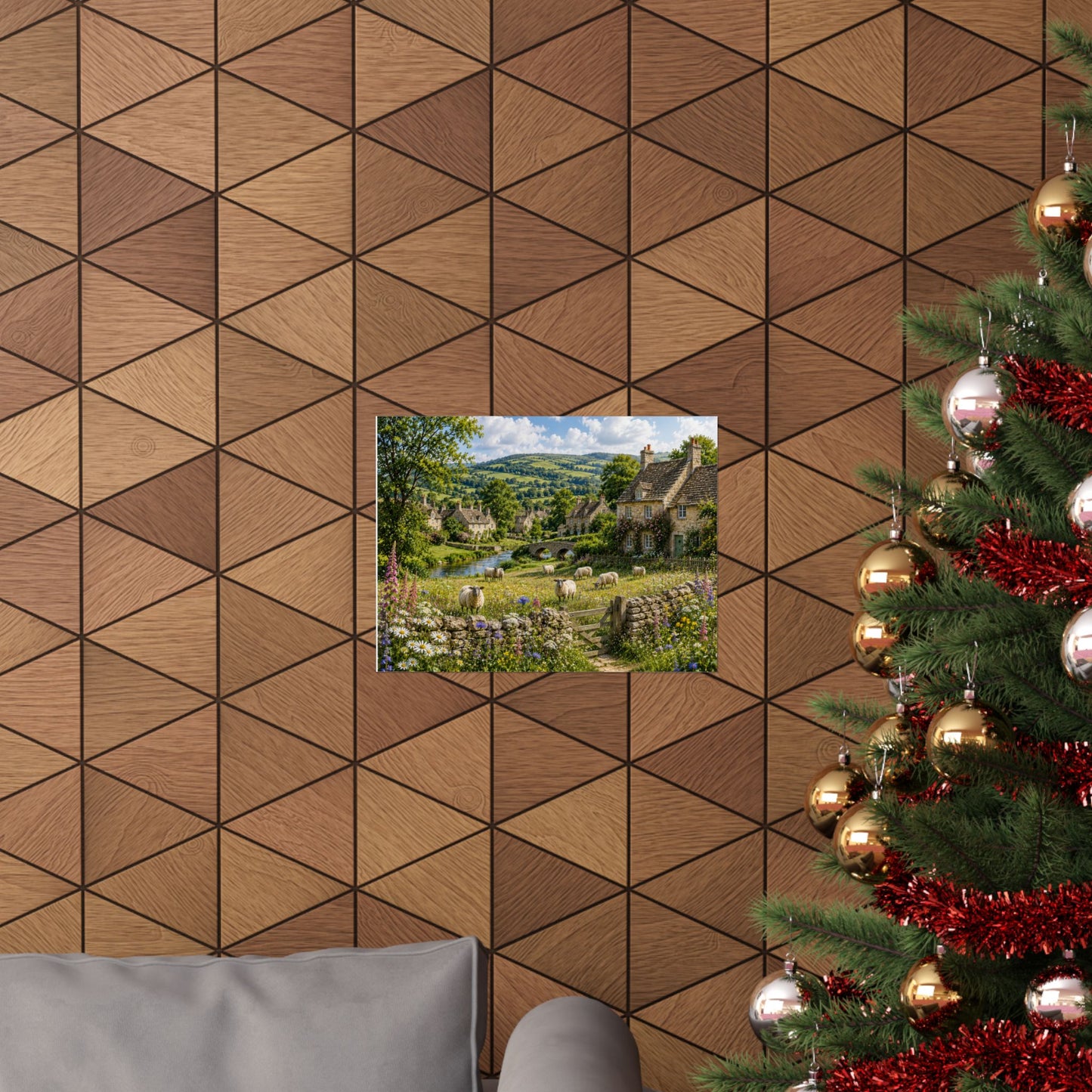 “Countryside Calm” poster
