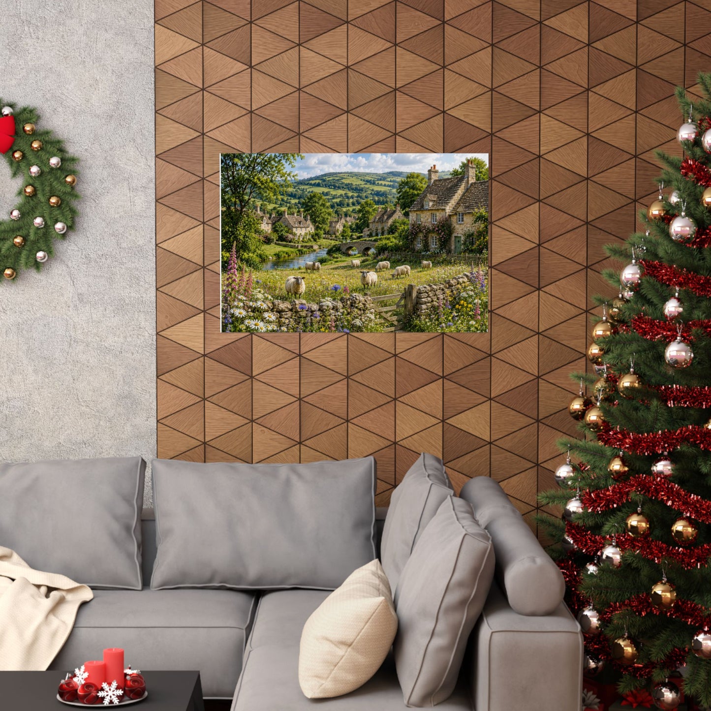 “Countryside Calm” poster