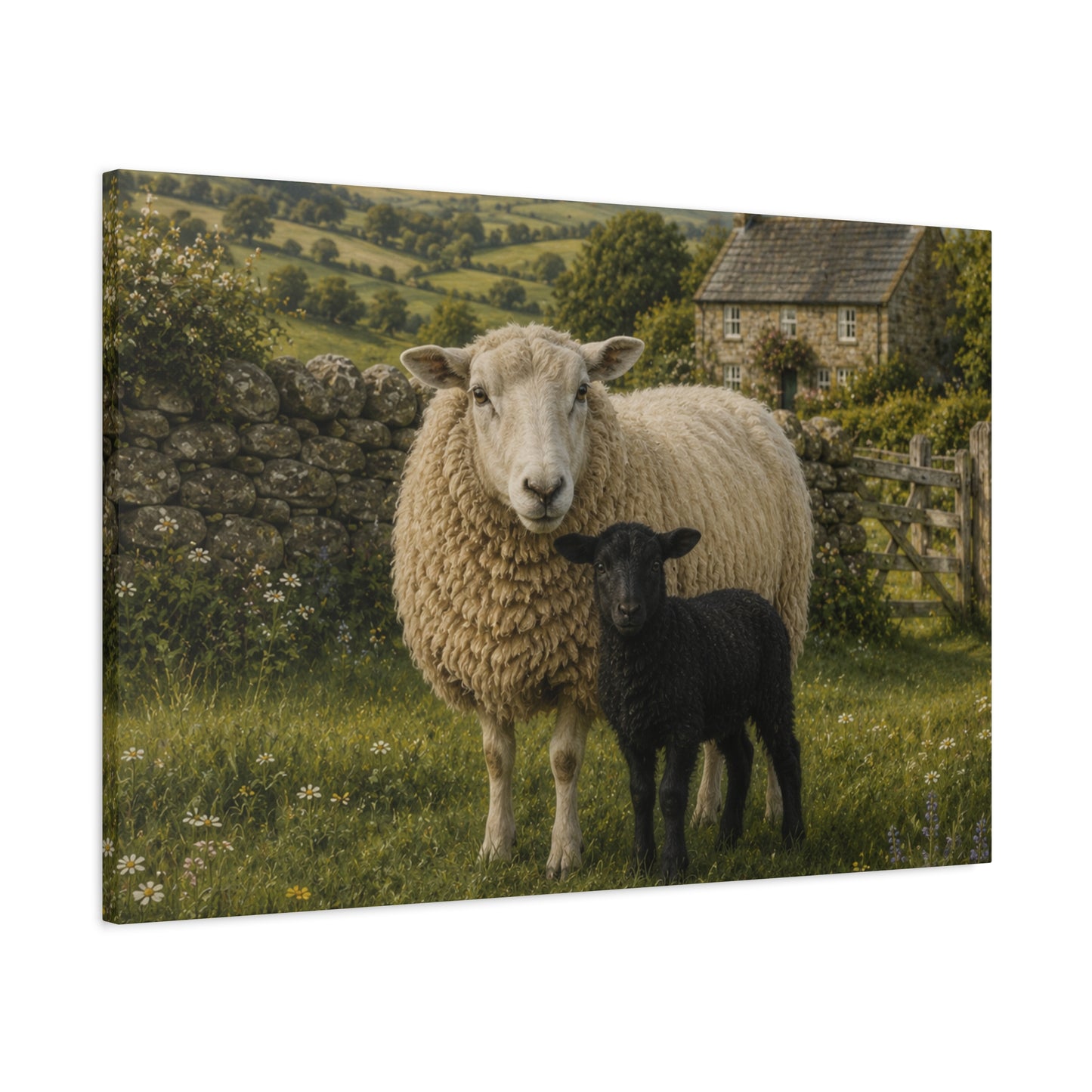 “Mother’s Meadow: Black Lamb in the English Countryside”