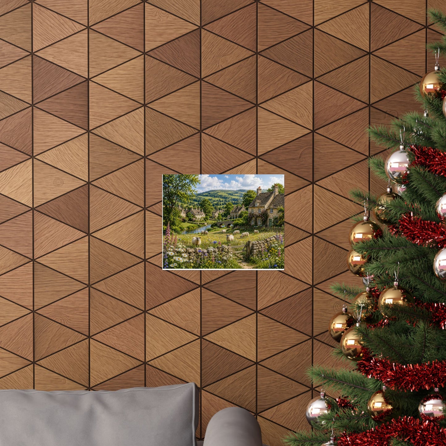 “Countryside Calm” poster