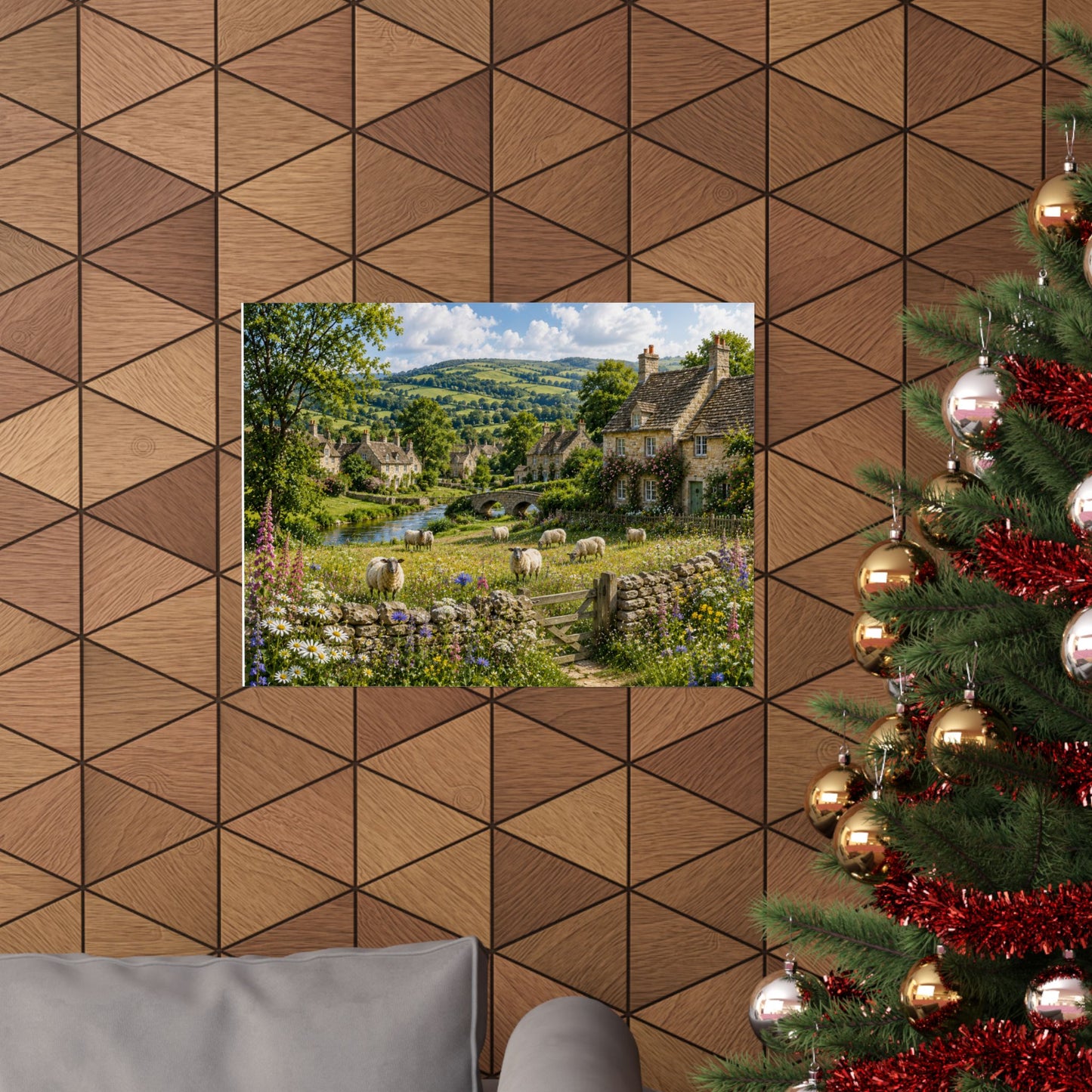 “Countryside Calm” poster