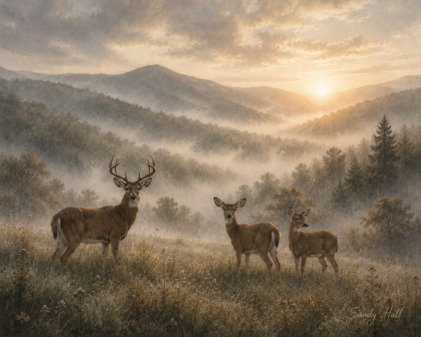 Morning Mist Gathering