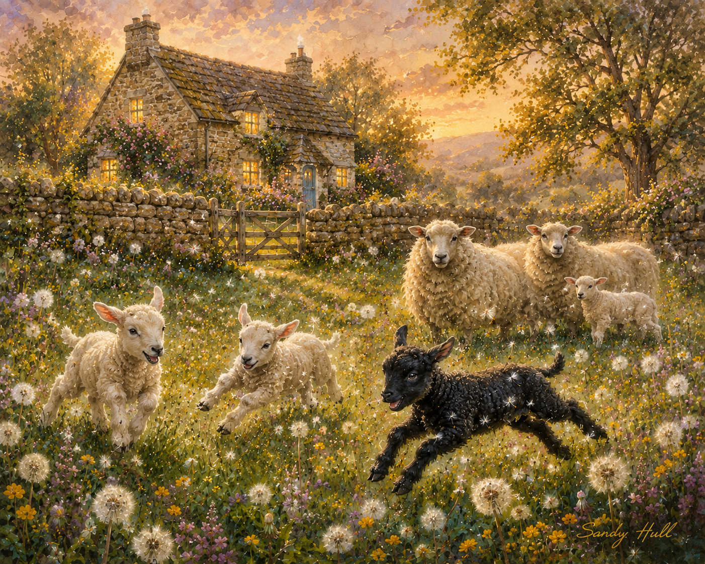 Cottage Meadow Mischief