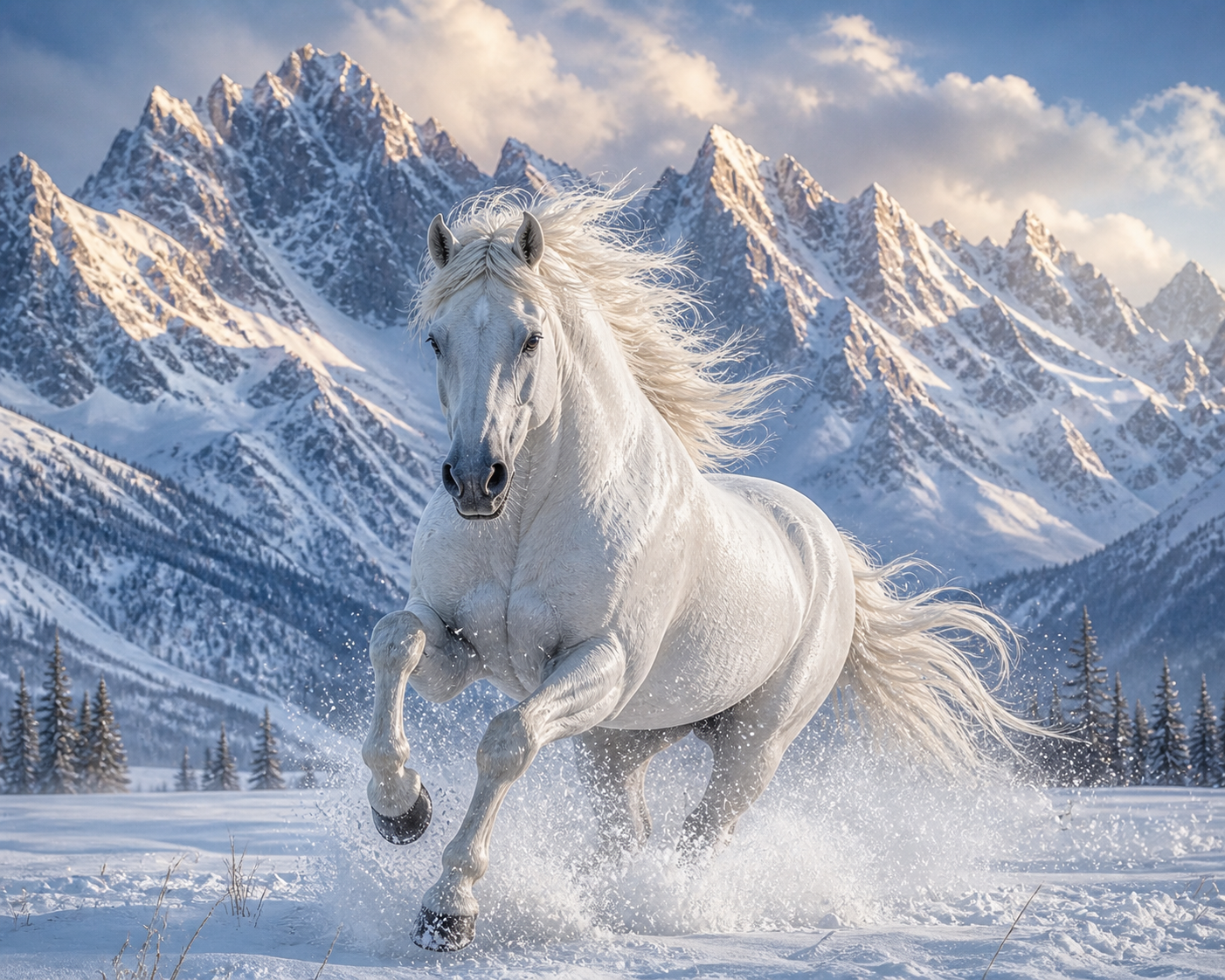 Winter’s Untamed Majesty